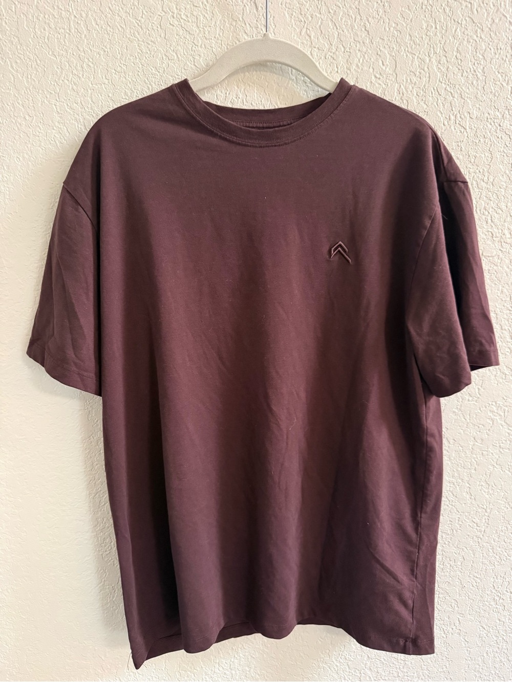 Oner Active Short Sleeve Tee in Plum/Burgundy